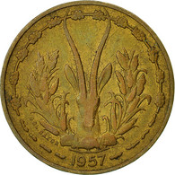 Monnaie, French West Africa, 10 Francs, 1957, Paris, TTB, Aluminum-Bronze, KM:8 - Ivory Coast