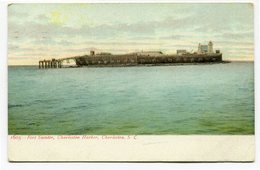 CPA - Carte Postale - Etats-Unis - Charleston - Fort Sumter - Charleston Harbor - 1907  (CP2347) - Charleston