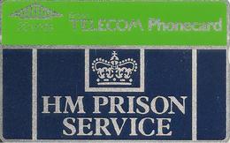 CARTE+GB-HOLOGRAPHIQUE-HM PRISON SERVICE-20U-V° N°950E96376 A L Envers-NEUVE-TBE - [ 3] Prisons