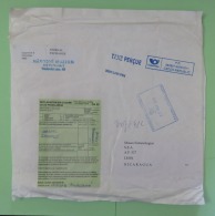 Czech Rep. 2016 Part Of Cover To Nicaragua - Custom Declaration CN22 - Covers & Documents