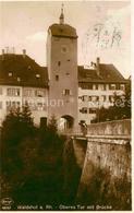 42808287 Waldshut-Tiengen Oberes Tor Mit Bruecke Waldshut Tiengen - Waldshut-Tiengen