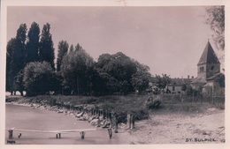 St Sulpice, Bord Du Lac Et Eglise (7095) - Saint-Sulpice