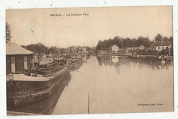 Delcampe - Péniches à Briare   (45 - Loiret) Le Nouveau Pont - Hausboote
