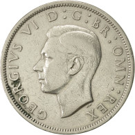 Monnaie, Grande-Bretagne, George VI, 1/2 Crown, 1948, TTB, Copper-nickel, KM:866 - K. 1/2 Crown