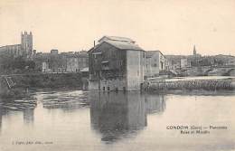 Delcampe - GERS  32  CONDOM    PANORAMA - BAISE ET MOULIN - Condom