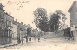 Delcampe - GERS  32  CONDOM    ESCALIER DES PROMENADES - Condom