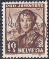 Pro Juventute No J 102.2.01 Variété : Tache Sous IA De HELVETIA - Errores & Curiosidades