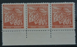 B&M Freimarken ** Mit Leerfeld Siehe Bild (GA/10 - Unused Stamps