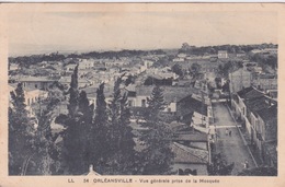 ALGÉRIE - ORLEANSVILLE - CHLEF - VUE PRIS DE LA MOSQUÉE - Chlef (Orléansville)