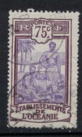 OCEANIE           N°  YVERT   34           OBLITERE       ( O   3/13 ) - Used Stamps