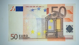 EURO - FRANCE 50 EURO (U) L009 Sign DUISENBERG - 50 Euro