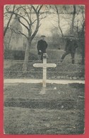 Mariembourg 1914 - Tombe Française , Feldpost 1918 ( Voir Verso ) - Couvin