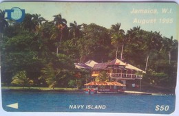 Jamaica  J$50  23JAMA  " Navy Island " - Giamaica