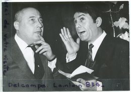 - Photo De Presse - Original - Alex JOFFRE, Robert HIRSCH, Chez Maxim's, Film, 16-01-1964, TBE, Scans. - Berühmtheiten