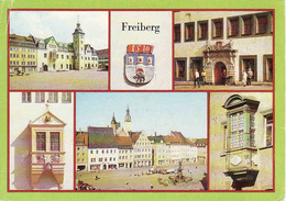 Saxony > Freiberg (Sachsen), Wappen, Gebraucht - Freiberg (Sachsen)