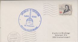 Germany 1984 Antarktis III Expedition Polarstern Cover (38491) - Polar Ships & Icebreakers