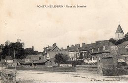 76 SEINE MARITIME - FONTAINE LE DUN Place Du Marché - Fontaine Le Dun