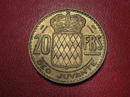 Monaco - 20 Francs Turin 1951 7946 - 1949-1956 Anciens Francs