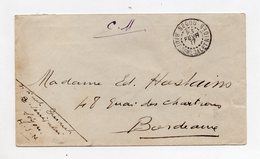 !!! PRIX FIXE : HAUT SENEGAL ET NIGER, LETTRE EN FRANCHISE DE 1917 POUR BORDEAUX, CACHET DE SEGOU - Covers & Documents