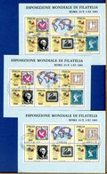 ITALIA - FDC - 1985 - BF ESPOSIZIONE MONDIALE FILATELIA ROMA 1985 - NUOVI MNH - Blocs-feuillets