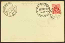 AIRMAIL - EARLY & RARE FLIGHT  1911 FIRST SOUTH AFRICAN AERIAL POST - SECOND RETURN FLIGHT - Muizenberg To Kenilworth Wi - Sonstige & Ohne Zuordnung