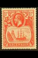 1924-33  1½d Rose- Red With BROKEN SCROLL Variety, SG 12d, Never Hinged Mint. For More Images, Please Visit Http://www.s - Ascensione