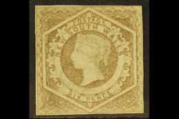 NEW SOUTH WALES  1854-59 6d Greyish Brown Diadem, Error Of Watermark "8", SG 96a, A Rare Unused (regummed) Example With  - Other & Unclassified