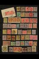 VICTORIA  POSTMARKS COLLECTION. A Collection Of Stamps Selected For Their Attractive Cancellations, From A Couple Of The - Sonstige & Ohne Zuordnung