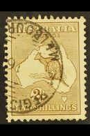 1915  2s Brown, 'Roo, Second Watermark, SG 29, Very Fine Used. For More Images, Please Visit Http://www.sandafayre.com/i - Sonstige & Ohne Zuordnung