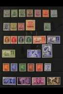 1933-1994 FINE MINT COLLECTION  ALL DIFFERENT & Includes 1933-37 KGV Range With Most Values To 2r, 1938-41 KGVI Range To - Bahrain (...-1965)