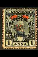 1897  "2½" In Red (type 14) On 1a Indigo And Red Of Zanzibar Overprinted "British East Africa", SG 88, Fine Mint. For Mo - Africa Orientale Britannica