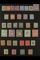 EAST AFRICA & UGANDA PROTECTORATES  1903-1921 MINT COLLECTION Presented On Stock Pages. Includes 1903-04 CA Wmk Range To - Africa Orientale Britannica