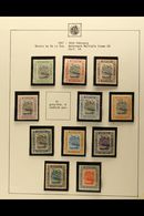 1907-37 ALL DIFFERENT MINT COLLECTION  Neatly Presented In Mounts On Album Pages. Includes 1907-10 Set, 1908-22 Set To $ - Brunei (...-1984)