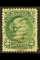 1868  2c Bluish Green Large Queen On Watermarked Paper, SG 57da, Showing Clear "BOT", Finely Used.  For More Images, Ple - Other & Unclassified