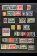1908-52 MINT SELECTION.  An Assembly Of Mint Issues Presented On Stock Pages That Includes KGV Era With 1928-29 50c "Blu - Other & Unclassified