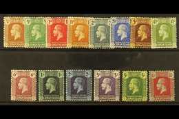 1921-6  KGV Defins, Wmk Script CA, Complete Set, SG 69/83, Very Fine Mint (14 Stamps). For More Images, Please Visit Htt - Kaimaninseln