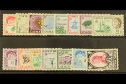 1962-64  Complete Pictorial Set, SG 165/179, Mint Never Hinged. (15) For More Images, Please Visit Http://www.sandafayre - Cayman Islands