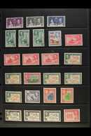 1937-1951 KGVI VERY FINE MINT  A Complete Basic Run (SG 246/77), The Definitive Set With All Dies Plus Most Additional P - Fiji (...-1970)