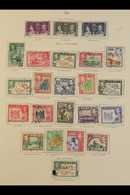 1937-55  All Different Fine Used Collection Of King George VI Issues, Highly Complete & Includes 1938-55 Definitive Set  - Fiji (...-1970)