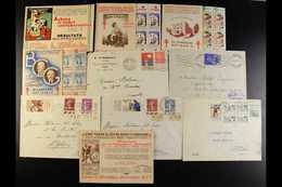 CINDERELLAS - ANTI-TB  1920's To 1950's Delightful Collection Of Stamps, Covers (many With Anti-TB Stamp Tied By Postmar - Other & Unclassified