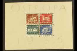 1935  "OSTROPA" Miniature Sheet (Mi Block 3, SG MS576a) Unused, Couple Of Small Faults. For More Images, Please Visit Ht - Altri & Non Classificati