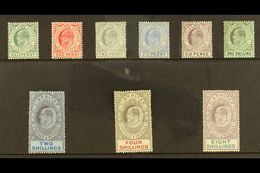 1906-11  KEVII New Colour Definitive Set, SG 66/74, Some Tiny Imperfections, Generally Fine Mint (9 Stamps) For More Ima - Gibraltar