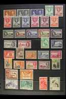 1937-1949 KGVI COMPLETE VERY FINE MINT  A Delightful Complete Basic Run From SG 117 Right Through To SG 152. Fresh And A - Goldküste (...-1957)