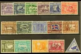 1930  Parliament Millenary Celebration, Complete Set, Mi 125/40, SG 158/73, Very Fine Used (16 Stamps). For More Images, - Other & Unclassified