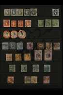 1854-1937 INTERESTING OLD TIME COLLECTION. CAT £3000+  A Most Interesting Used, Postal Issues Collection With Many Shade - Andere & Zonder Classificatie