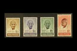 1948  Gandhi First Anniv. Of Independence Set Complete, SG 305/08, Very Fine Mint (4 Stamps) For More Images, Please Vis - Other & Unclassified