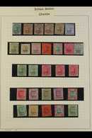 CHAMBA  1887-1939 MINT COLLECTION In Hingeless Mounts On Pages. With Ranges Of QV To 1R, KEVII To 1R, KGV To 1R (2 Diffe - Other & Unclassified