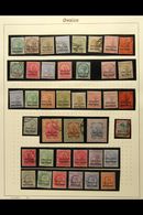 GWALIOR  1885-1936 Mint And Used Collection On Album Pages, Includes 1885-97 Good Queen Victoria Range To 3r Used (incl  - Sonstige & Ohne Zuordnung