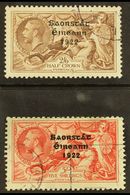 1935  Re-engraved "Seahorses" 2s6d And 5s, SG 99/100, Fine Used. (2 Stamps) For More Images, Please Visit Http://www.san - Sonstige & Ohne Zuordnung