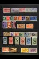 1917-1934 AIR POST COLLECTION  An Attractive, ALL DIFFERENT Mint & Never Hinged Mint Collection Presented On Stock Pages - Ohne Zuordnung